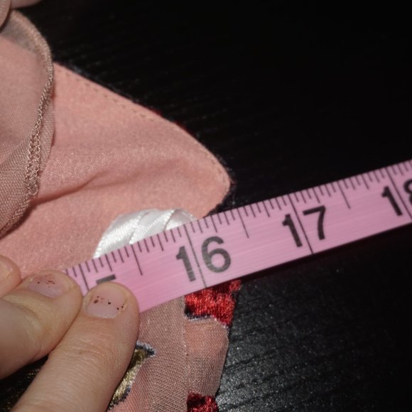 Revolve Superdown Adonia Rose Velvet Floral Mini Dress - Picture 11 of 12